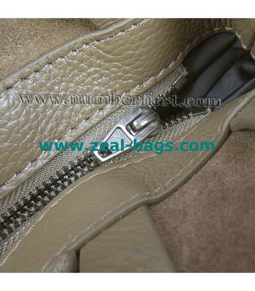 AAA Replica Alexander Wang khaki Calfskin Leather Shoulder Tote Bag